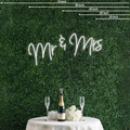 Mr and Mrs 2 Neon Sign Perfect For Creating A Loving Atmosphere