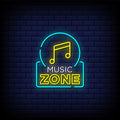 Music Zone Neon Sign