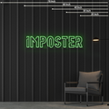 Neon Sign Among Us - Imposter