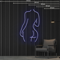 Neon Sign Body Outline