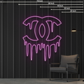 Neon Sign  Chanel Drip