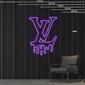 Neon Sign Louis Vuitton Drip