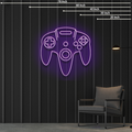 Neon Sign N64 Controller