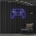 Neon Sign PS5 Controller