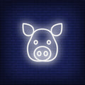Pig Head Neon Sign