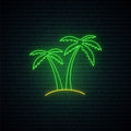 Neon Palm Sign