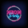 Neon Party Neon Sign - Pink Neon Sign
