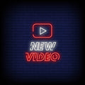 New Video Neon Sign