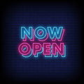 Now Open Neon Sign - Neon Pink Aesthetic