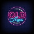 Old Music Neon Sign - Neon Pink Aesthetic