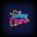 Open Days Neon Sign