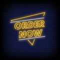 Order Now Neon Sign