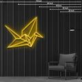 Origami Swan Neon Sign