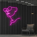 Modern Girl Neon Sign