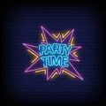 Party Time Neon Sign