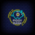 Piggy Bank Neon Sign