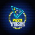 Pizza Time Neon Sign