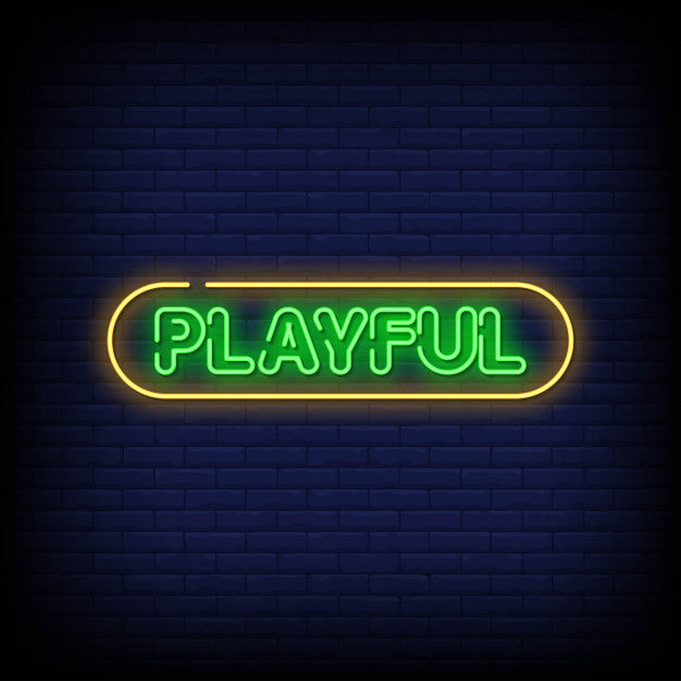 Playful Neon Sign — make neon sign