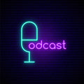 Podcast Neon Sign