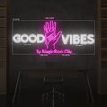 Good Vibes by Magic Rock Neon Sign 9 x 3.3 ft