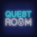 Quest Room Neon Sign