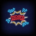 Roar Neon Sign