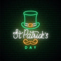 Saint Patricks Day Neon Sign