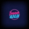 Season Sale Neon Sign - Neon Pink Aesthetic