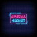 Special Award Neon Sign