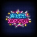 Special Discount Neon Sign