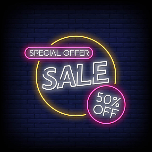 Special Offer Sale Neon Sign — make neon sign