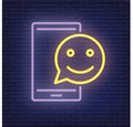 Speech Bubble Neon Sign