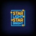 Star Light Star Bright Neon Sign