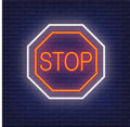 Stop Traffic Neon Sign