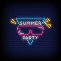Summer Party Neon Sign