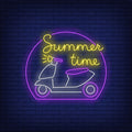 Summer Time Neon Sign