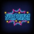 Surprise Neon Sign