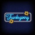 Thanksgiving, Neon Sign