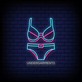 Undergarments Neon Sign