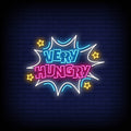 Very Hungry Neon Sign