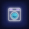 Washing Machine Neon Sign