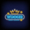 Winner Neon Sign