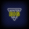 Winter Big Sale Neon Sign