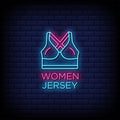 Women Jersey Neon Sign