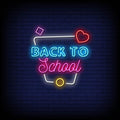Back To School Neon Sign