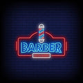 Barber Logo Neon Sign
