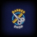 Barber Shop Neon Sign