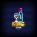 Beer Bar Neon Sign Perfect for Bars & Events