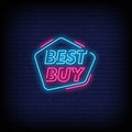 Best Buy Neon Sign