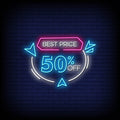 Best Price Neon Sign